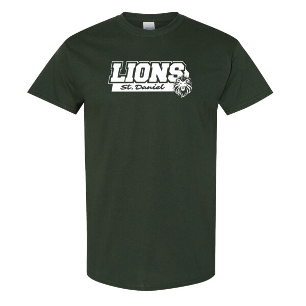 Gildan Unisex Lions Printed T-Shirt Thumbnail