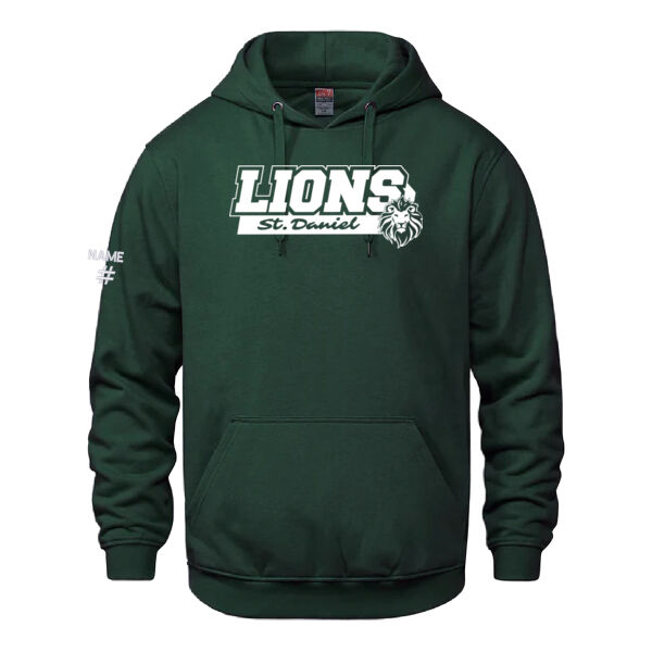 Vault Unisex Lions Printed Hoodie Thumbnail