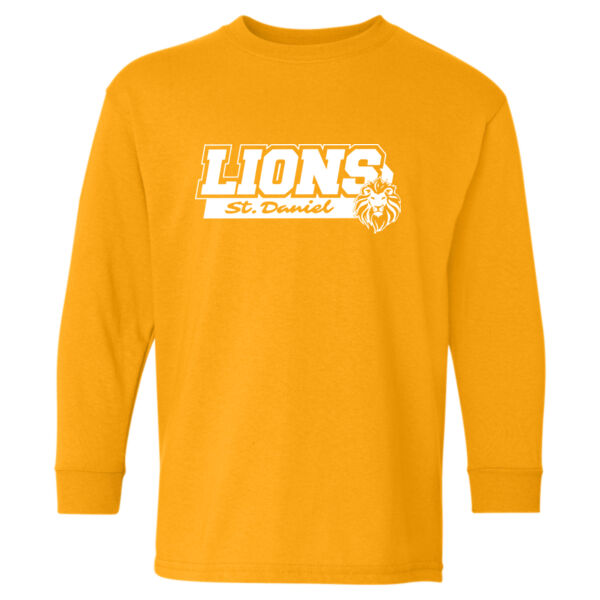 Gildan Youth Lions Printed Long Sleeve Thumbnail